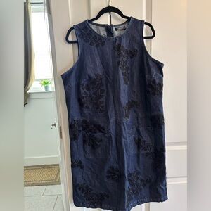 eShakti Indigo Denim Top